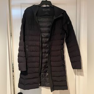 Michael kors black parka